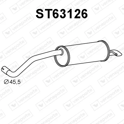 Endschalldämpfer Seat IBIZA IV · Seat IBIZA IV SC · Seat IBIZA IV ST