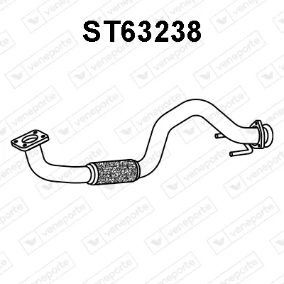 Abgasleitung Seat TOLEDO II · Seat LEON · VW GOLF IV