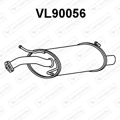 Endschalldämpfer Volvo S40 I · Volvo V40 Kombi