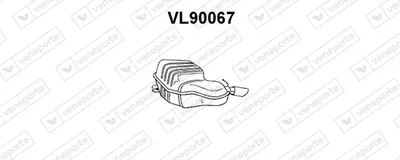 Endschalldämpfer Volvo S60 I