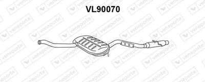 Schalldämpfer Volvo V70 I · Volvo C70 I Coupe · Volvo S70