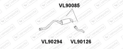 Plakatschalldämpfer VENEPORTE VL90085