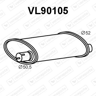 Endschalldämpfer Volvo 940 · Volvo 940 II · Volvo 940 II Kombi