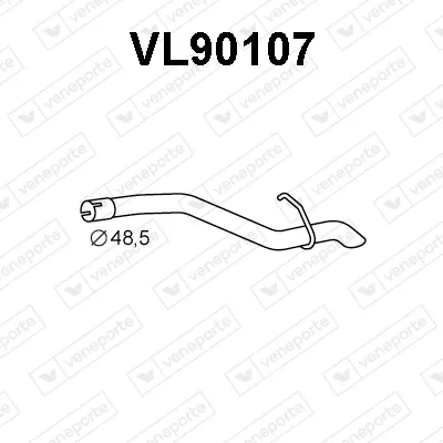 Abgasleitung Volvo S40 II · Volvo V50 · Volvo C30