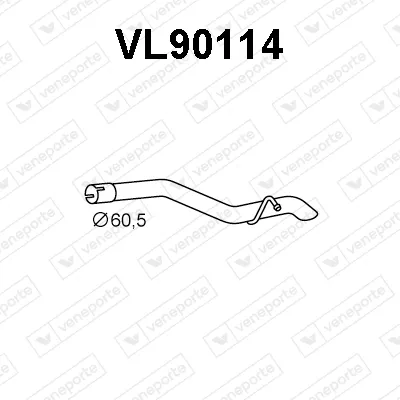 Auspuffrohr Volvo S40 II · Volvo V50 · Volvo C70 II Cabrio