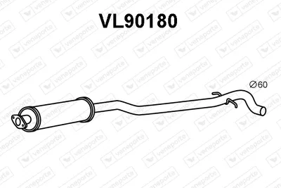 Volvo S60 I Zentrifugenschalldämpfer