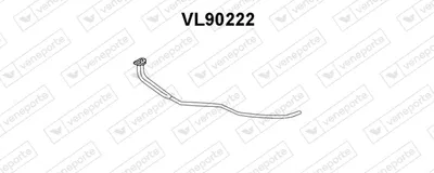 Auspuffrohr Volvo 140