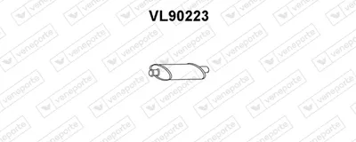 Schalldämpfer Volvo 240 · Volvo 240 Kombi · Volvo 140