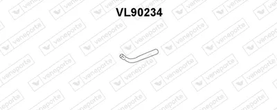 Auspuffrohr Volvo 240 Kombi · Volvo 260 Kombi