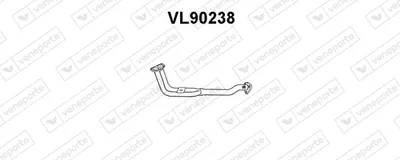 Auspuffrohr Volvo 240 · Volvo 240 Kombi