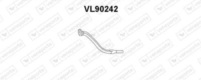 VENEPORT VL90242 Auspuffrohr