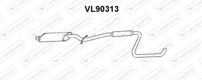 Frontschalldämpfer Volvo 480