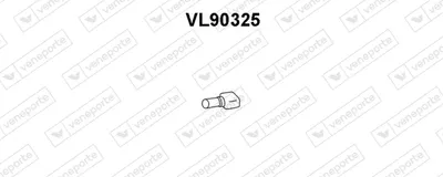 Auspuffrohr Volvo 850