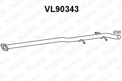 Auspuffrohr Volvo V70 II