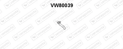 Auspuffrohr Vw JETTA I · Vw SCIROCCO · Vw DERBY