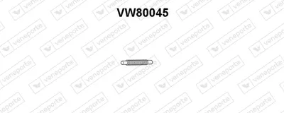 Auspuffrohr Vw SCIROCCO · Vw DERBY · Vw POLO II