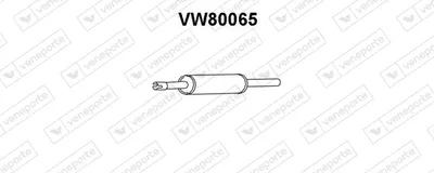 Frontschalldämpfer Vw PASSAT B3/B4 · Vw PASSAT B3/B4 Variante · Vw GOLF II