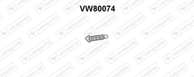 Auspuffrohr Vw GOLF I