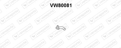 Auspuffrohr Vw TRANSPORTER T3 Bus