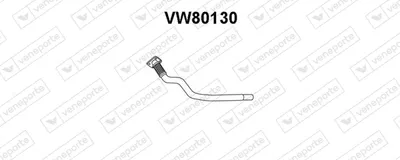 Abgasleitung Seat CORDOBA · Seat TOLEDO I · Seat IBIZA II
