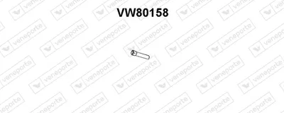 Auspuffrohr Vw PASSAT B2 · Vw PASSAT B2 Variante