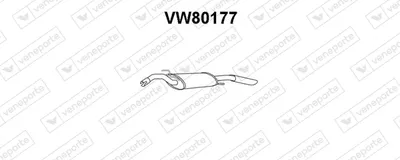 Schalldämpfer Vw PASSAT B3/B4 · Vw PASSAT B3/B4 Variante