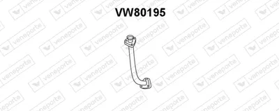 Auspuffrohr Vw TRANSPORTER T3 Bus