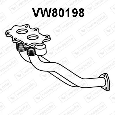 Auspuffrohr Vw CORRADO