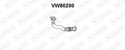 Abgasleitung Vw PASSAT B3/B4 · Vw PASSAT B3/B4 Variante · Vw GOLF III Cabriolet