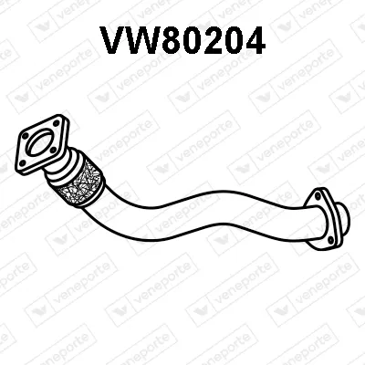 Auspuffrohr Seat TOLEDO I · VW GOLF III · VW GOLF III Variante
