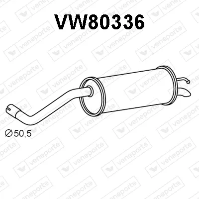 Endschalldämpfer Seat IBIZA IV · Seat IBIZA IV SC · Seat IBIZA IV ST
