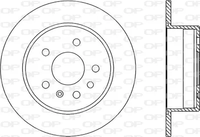 Bremsscheibe Opel SENATOR B · Opel OMEGA A Kombi · Opel OMEGA A