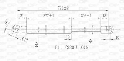 Gasfeder, Motorhaube Audi A6 C5 · Audi A6 C5 Avant · Audi ALLROAD C5