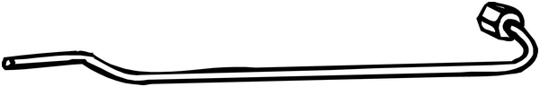 Druckkanal, Drucksensor (Partikelfilter) BOSAL 000-079