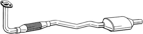 Katalysator Opel ASTRA G Hatchback · Opel ASTRA G Kombi · Opel ASTRA G Saloon