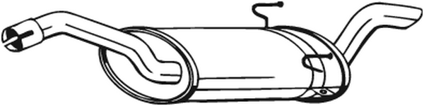 Endschalldämpfer Citroën VASION MPV · Fiat ULYSSE · Peugeot 806