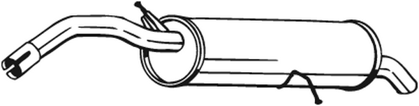 Endschalldämpfer Citroën C4 Coupe · Citroën C4 I · Citroën C4 II