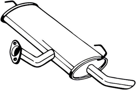 Endschalldämpfer Nissan QASHQAI II · Renault KADJAR