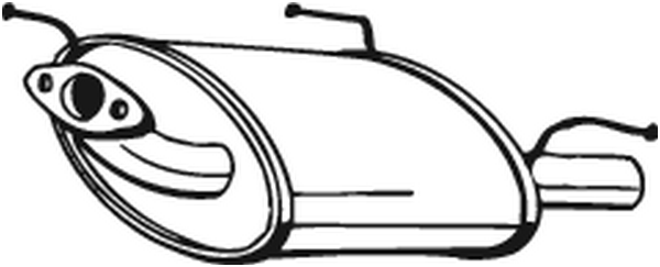 Schalldämpfer Nissan ALMERA I Hatchback