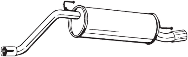 Endschalldämpfer Fiat GRANDE PUNTO · Fiat PUNTO EVO · Fiat PUNTO Hatchback Van