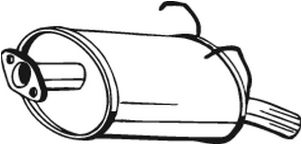 Endschalldämpfer Honda CR-V I