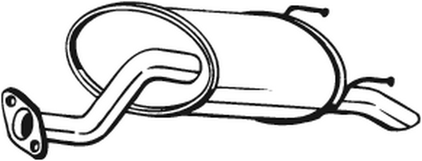 Endschalldämpfer Honda JAZZ II
