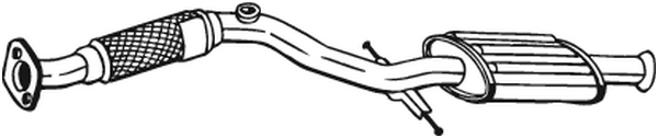 Frontschalldämpfer Hyundai MATRIX