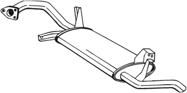 Endschalldämpfer Mitsubishi SPACE STAR MPV