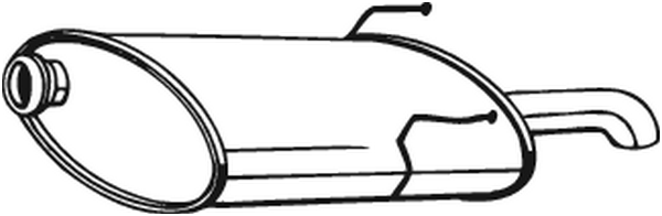 Endschalldämpfer Peugeot 406 Break