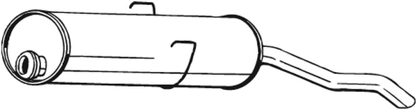 Endschalldämpfer Peugeot 309 I · Peugeot 309 II · Peugeot 309 Rückschlag Van