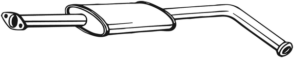 Renault CLIO I Zentrierschalldämpfer