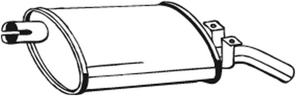 Endschalldämpfer Renault 5
