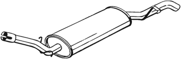 Schalldämpfer Seat MARBELLA · Seat MARBELLA Rückschlag Van