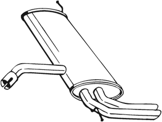 Endschalldämpfer Seat ALTEA · Seat LEON